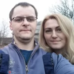 Husband of slain Ukrainian family says wife is still lying on morgue floor